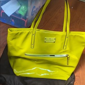 Mustard yellow Kate Spade purse